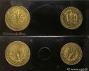 FRENCH WEST AFRICA - TOGO Boîte d’essais de 10 et 25 Francs ESSAI FRENCH WEST AFRICA - TOGO Paris 1957 (mm, g, h) -