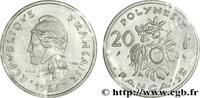 FRENCH POLYNESIA Essai de 20 Francs Marianne FRENCH POLYNESIA Paris 1967 (28,5mm, g, 6h) -