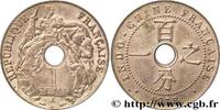 FRENCH INDOCHINA 1 Centième FRENCH INDOCHINA Paris 1938 (26mm, g, 6h) -