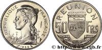 REUNION ISLAND Essai de 50 Francs REUNION ISLAND Paris 1962 (24mm, g, 6h) -