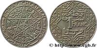 MOROCCO 1 Franc Empire Chérifien - Maroc MOROCCO Poissy N.D. (27mm, g, 12h) -