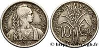 FRENCH INDOCHINA 10 Centièmes FRENCH INDOCHINA Paris 1939 (18mm, g, 6h) -