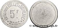 MOROCCO 5 Francs Entreprise Collet & Gouvernet MOROCCO N.D. (35mm, g, h) -