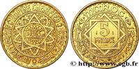 MOROCCO - FRENCH PROTECTORATE Essai de 5 Francs AH 1365 MOROCCO - FRENCH PROTECTORATE Paris 1946 (31mm, g, h) -