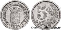 ALGERIA 5 Centimes Chambre de Commerce d’Oran ALGERIA 1921 (21mm, 1,13g, 6h) -