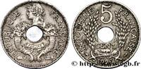 FRENCH INDOCHINA 5 Centièmes FRENCH INDOCHINA Paris 1925 (24mm, g, 6h) -