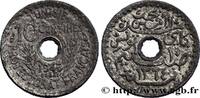 TUNISIA - FRENCH PROTECTORATE Essai de 10 centimes TUNISIA - FRENCH PROTECTORATE Paris 1945 (17,59mm, 1,53g, 6h) -