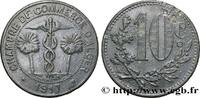 ALGERIA 10 Centimes Chambre de Commerce d’Alger ALGERIA 1917 (30mm, 3,21g, 6h) -