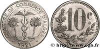 ALGERIA 10 Centimes Chambre de Commerce d’Alger caducéee n ALGERIA 1921 (30,24mm, 1,69g, 6h) -