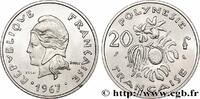 FRENCH POLYNESIA Essai de 20 Francs Marianne FRENCH POLYNESIA Paris 1967 (28,5mm, 10,00g, 6h) -