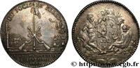 FRANCE Jeton Ar 29, Chevaliers de l’Arquebuse TIR ET ARQUEBUSE DE LYON ET DU LYONNAIS 1741 (29,5mm, g, 6h) -