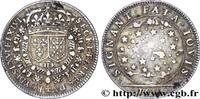 FRANCE SECRÉTAIRES DU ROI 1657 (27mm, g, 6h) -