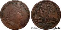 FRANCE Louis XIV ARTILLERIE 1696 (27mm, 6,19g, 6h) -