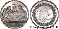 FRANCE Médaille de mariage, Evangile de St Mathieu AMOUR ET MARIAGE 1873 (31,5mm, 14,34g, 12h) -