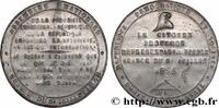 FRANCE Médaille, Exposition des théories de Proudhon DEUXIÈME RÉPUBLIQUE 1848 (46,5mm, 31,79g, 12h) -