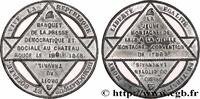 FRANCE Médaille, Banquet de la presse démocratique et soc DEUXIÈME RÉPUBLIQUE 1848 (41,5mm, 10,31g, 12h) -