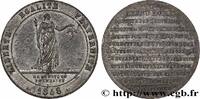 FRANCE Médaille, Ledru Rollin, ministre de l’intérieur DEUXIÈME RÉPUBLIQUE 1848 (37mm, 24,67g, 12h) -