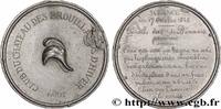 FRANCE Médaille, Club du château des Brouillards d’hiver DEUXIÈME RÉPUBLIQUE 1848 (48,5mm, 25,23g, 12h) -