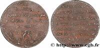 FRANCE Médaille, Bilan critique de la République DEUXIÈME RÉPUBLIQUE 1848 (37,5mm, 11,87g, 11h) -