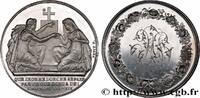 FRANCE Médaille de mariage, Evangile de St Mathieu AMOUR ET MARIAGE 1877 (31,5mm, 13,88g, 12h) -