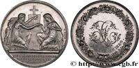 FRANCE Médaille de mariage, Evangile de St Mathieu AMOUR ET MARIAGE 1880 (32mm, 13,86g, 12h) -