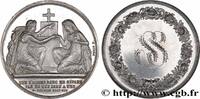 FRANCE Médaille de mariage, Evangile de St Mathieu AMOUR ET MARIAGE 1879 (31,5mm, 14g, 12h) -