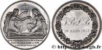 FRANCE Médaille de mariage, Evangile de St Mathieu AMOUR ET MARIAGE 1873 (31,5mm, 14,38g, 12h) -