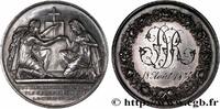 FRANCE Médaille de mariage, Evangile de St Mathieu AMOUR ET MARIAGE 1874 (31,5mm, 14,17g, 12h) -