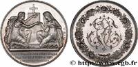 FRANCE Médaille de mariage, Evangile de St Mathieu AMOUR ET MARIAGE 1874 (31,5mm, 13,85g, 12h) -