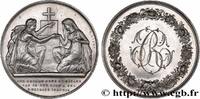 FRANCE Médaille de mariage, Evangile de St Mathieu AMOUR ET MARIAGE 1870 (31,5mm, 14,03g, 12h) -