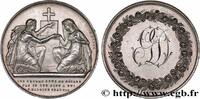 FRANCE Médaille de mariage, Evangile de St Mathieu AMOUR ET MARIAGE 1868 (31,5mm, 14,16g, 12h) -