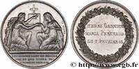FRANCE Médaille de mariage, Evangile de St Mathieu AMOUR ET MARIAGE 1863 (31,5mm, 14,07g, 12h) -