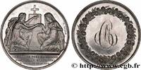 FRANCE Médaille de mariage, Evangile de St Mathieu AMOUR ET MARIAGE 1864 (31,5mm, 13,86g, 12h) -