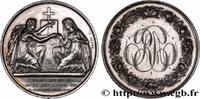 FRANCE Médaille de mariage, Evangile de St Mathieu AMOUR ET MARIAGE 1865 (31,5mm, 14,16g, 6h) -