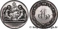 FRANCE Médaille de mariage, Evangile de St Mathieu AMOUR ET MARIAGE 1872 (31,5mm, 14,13g, 6h) -