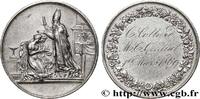 FRANCE Médaille de mariage AMOUR ET MARIAGE 1869 (27,5mm, 9,80g, 12h) -