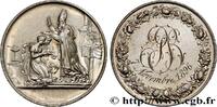 FRANCE Médaille de mariage AMOUR ET MARIAGE 1896 (27,5mm, 10,17g, 12h) -