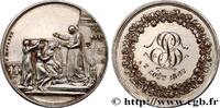 FRANCE Médaille de mariage AMOUR ET MARIAGE 1847 (30mm, 11,96g, 12h) -