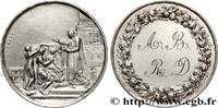 FRANCE Médaille de mariage AMOUR ET MARIAGE 1860 (30mm, 12,10g, 12h) -