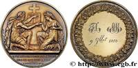 FRANCE Médaille de mariage, Evangile de St Mathieu AMOUR ET MARIAGE 1850 (39mm, 25,63g, 12h) -