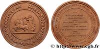 FRANCE Médaillon en terre cuite, Cirque olympique de Bord LOUIS-PHILIPPE Ier 33 - Bordeaux 1836 (92,5mm, 83,24g, 12h) -