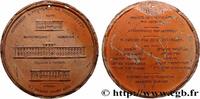 FRANCE Médaillon en terre cuite, Bains, blanchisserie et LOUIS-PHILIPPE Ier 33 - Bordeaux 1834 (117mm, 170,44g, 12h) -