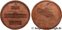 FRANCE Médaillon en terre cuite, Bains, blanchisserie et LOUIS-PHILIPPE Ier 33 - Bordeaux 1834 (117mm, 168,05g, 12h) -