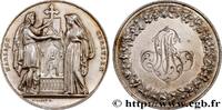 FRANCE Médaille, Mariage chrétien AMOUR ET MARIAGE 1877 (41,5mm, 31,60g, 12h) -