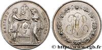 FRANCE Médaille, Mariage chrétien AMOUR ET MARIAGE 1882 (30,5mm, 12,20g, 12h) -