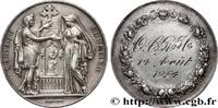 FRANCE Médaille, Mariage chrétien AMOUR ET MARIAGE 1954 (30,5mm, 11,77g, 12h) -