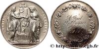 FRANCE Médaille, Mariage chrétien AMOUR ET MARIAGE 1909 (29mm, 12,17g, 12h) -