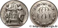 FRANCE Médaille, Mariage chrétien AMOUR ET MARIAGE 1908 (29mm, 11,51g, 12h) -