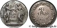 FRANCE Médaille, Mariage chrétien AMOUR ET MARIAGE 1895 (29mm, 11,74g, 12h) -