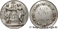 FRANCE Médaille, Mariage chrétien AMOUR ET MARIAGE 1900 (29mm, 12,20g, 12h) -